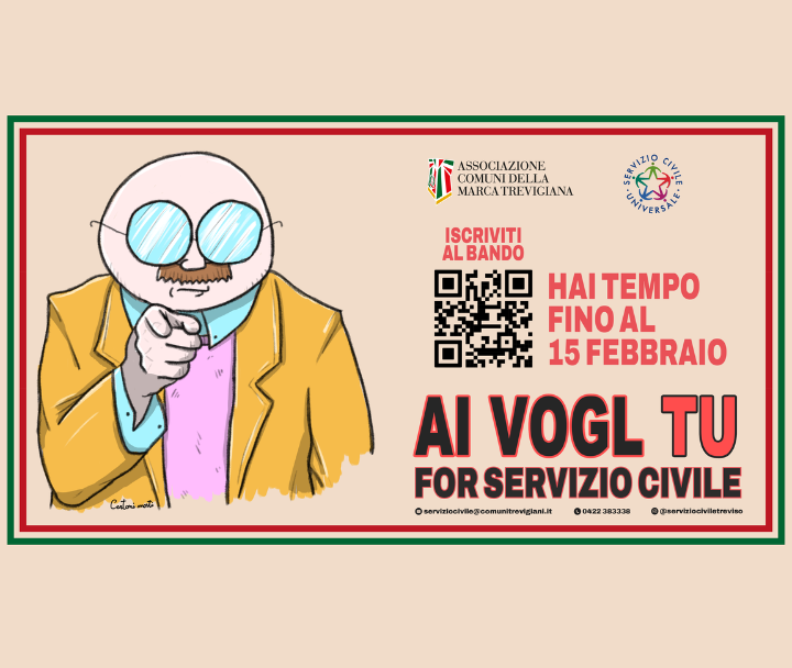 Immagine per Servizio Civile Universale presso il Comune di Castelfranco Veneto